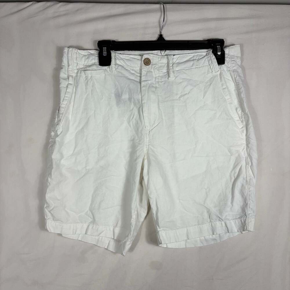 Polo Ralph Lauren Classic Fit White Chino Shorts Size 29